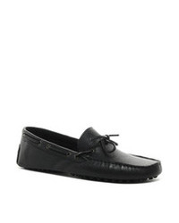 Asos Driving Shoes In Leather