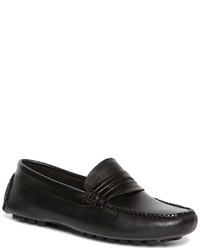 Brooks Brothers Embossed Calfskin Driving Penny Loafers