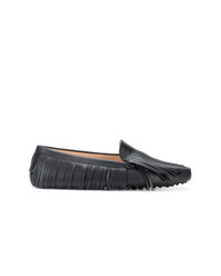Tod's Fringed Slip On Loafers