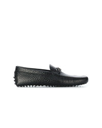 Tod's Grommino Textured Driving Loafers