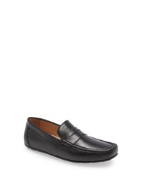 Nordstrom Lawson Driving Penny Loafer In Black At