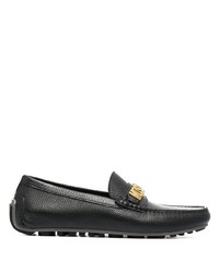 Moschino Logo Embellished Loafers