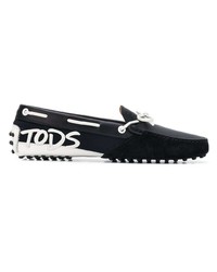 Tod's Logo Patch Gommino Loafers