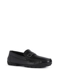 Geox Moner 2 Fit Driving Shoe In Black At Nordstrom