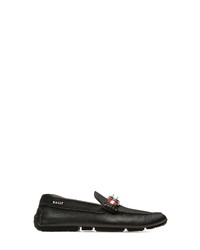 Bally Parsal Driving Loafer In Black Leather At Nordstrom