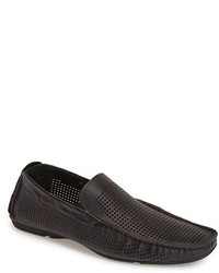 Carlo Pazolini Perforated Leather Driving Moccasin