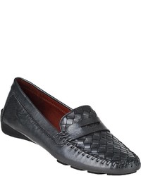 Robert Zur Petra Driving Moc Whiteblack Leather