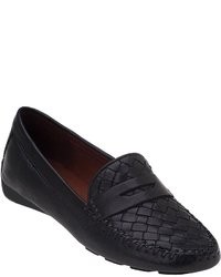 Robert Zur Petra Driving Moc Whiteblack Leather