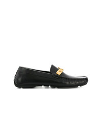 Versace Smooth Medusa Loafers