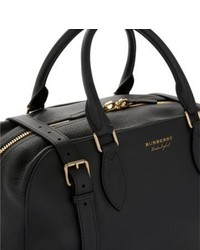 Burberry Bankston House Check Leather Holdall