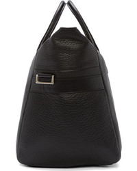 Paul Smith Black Pebbled Leather Holdall Bag