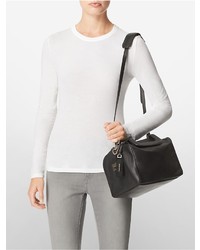 Calvin Klein Aster Mini Leather Duffle Bag