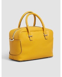 Calvin Klein Smooth Leather Duffle Bag