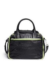 Nobrand Eugene Neon Zip Leather Bag