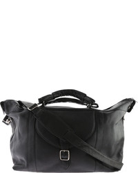 David King Leather 303 Top Zip Travel Bag