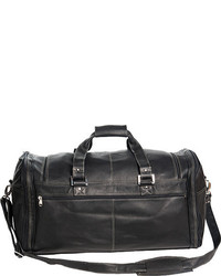 David King Leather 8305 Deluxe Extra Large Multi Pocket Duffel