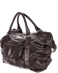 Giuseppe Zanotti Leather Weekender Bag