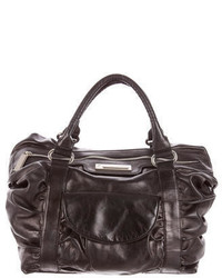 Giuseppe Zanotti Leather Weekender Bag