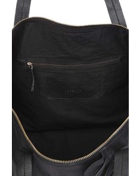 Leo Leather Duffle Luggage Bag