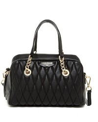 Cole Haan Simone Quilted Mini Leather Duffle Satchel
