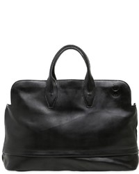 Officine Creative Brushed Leather Duffle Bag