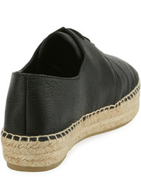 Vince Cynthia Lace Up Leather Espadrille