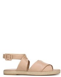 Diane von Furstenberg Iona Leather Espadrille Sandals