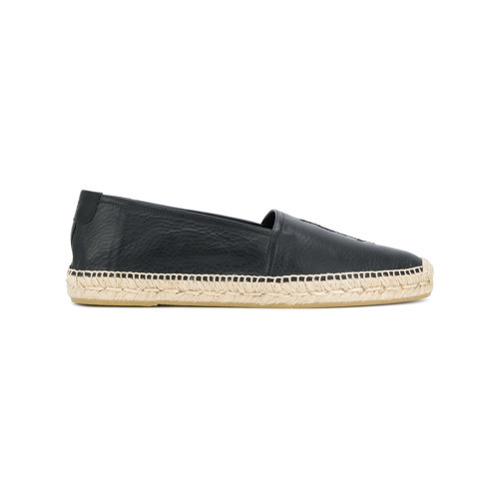 Saint Laurent Monogram Slip-On Espadrilles - ShopStyle