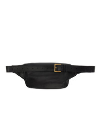 Saint Laurent Black Classic Monogram Belt Bag