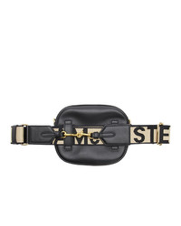 Stella McCartney Black Eco Soft Logo Belt Bag