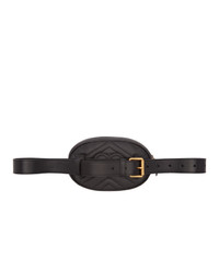 Gucci Black Gg Marmont 20 Belt Bag