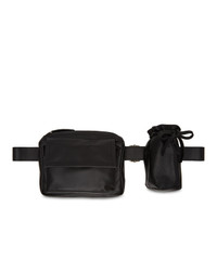 Ann Demeulemeester Black Leather Belt Bag