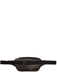 Saint Laurent Black Leather Classic Belt Bag
