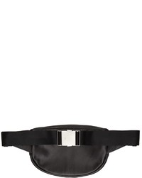 Kenzo Black Leather K Tiger Belt Bag