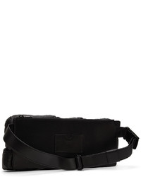Balmain Black Maxi Chain Belt Bag