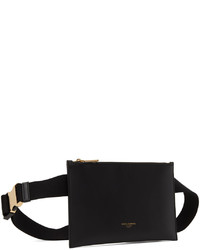 Dolce & Gabbana Black Mediterraneo Belt Bag