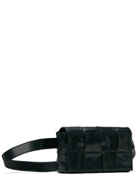 Bottega Veneta Black Mini Cassette Belt Bag