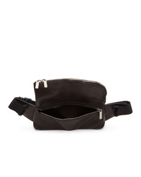 Rick Owens Black Small Duffle Bumbag Pouch