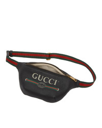 Gucci Black Small Logo Belt Bag
