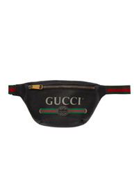 Gucci Black Small Logo Belt Bag