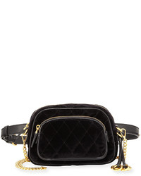 Prada Cahier Small Velvet Convertible Belt Bag