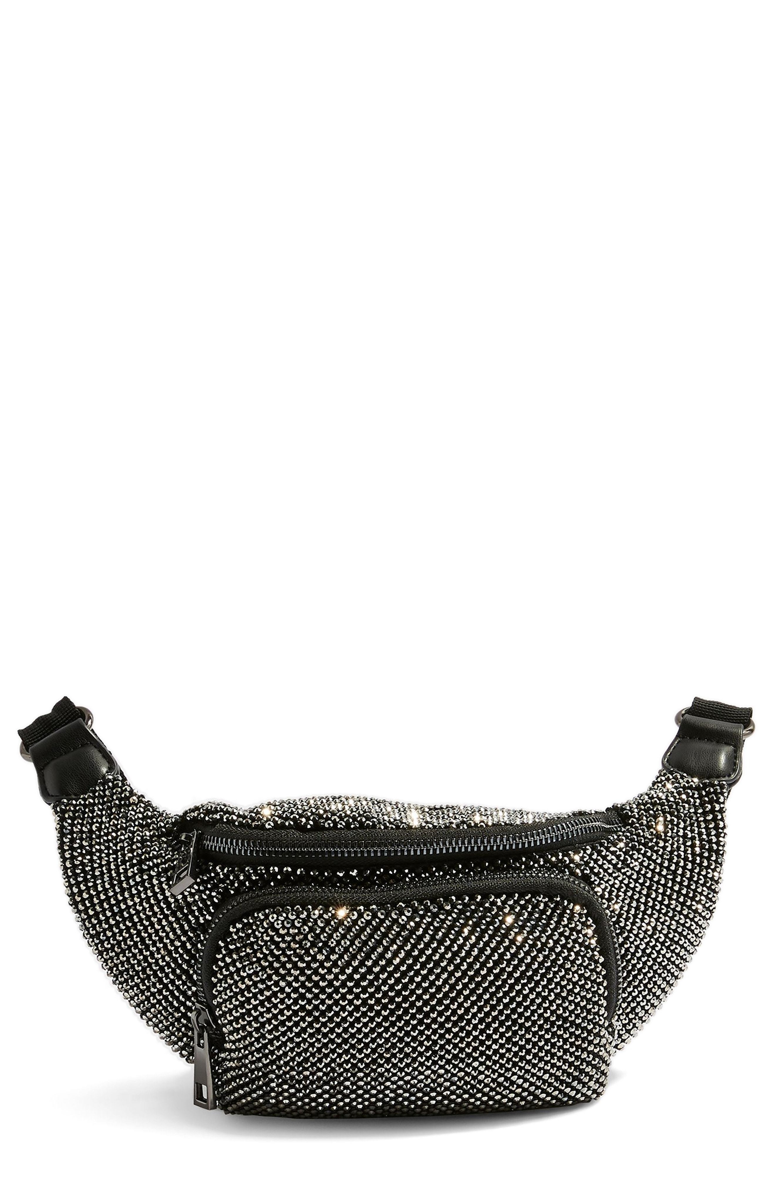 topshop diamante bum bag