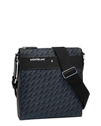 Montblanc Envelope Messenger Bag In Blackblue At Nordstrom