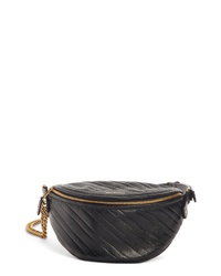 Balenciaga Extra Small Souvenir Logo Leather Belt Bag