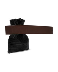 Tl-180 Fazzoletto Convertible Patent Med Leather Belt Bag