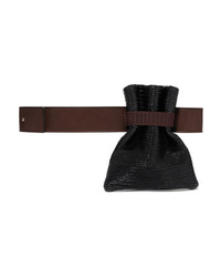 Tl-180 Fazzoletto Convertible Patent Med Leather Belt Bag