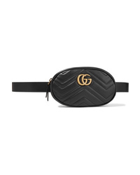 Gucci Gg Marmont Quilted Leather Belt Bag