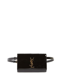Saint Laurent Kate Patent Leather Belt Bag