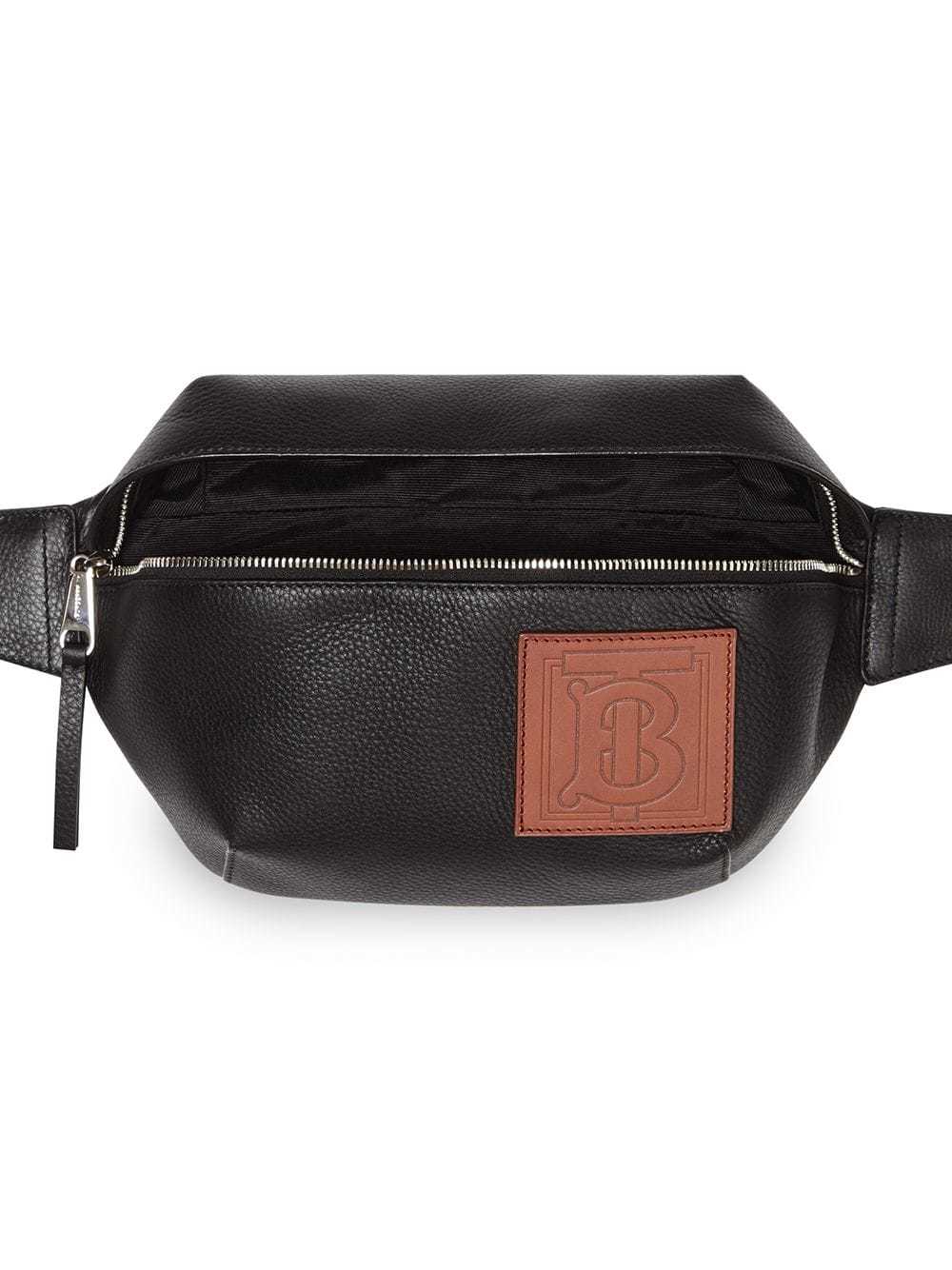 Bum bag leather bag Burberry Black in Leather - 31656019