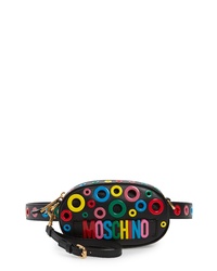Moschino Multi Grommet Belt Bag